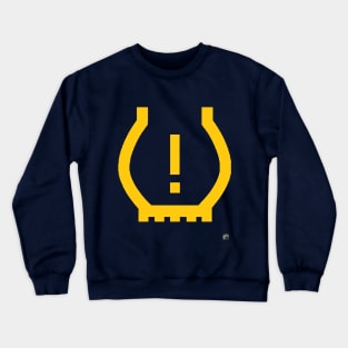 Geo3Doodles Tyre Warning Crewneck Sweatshirt